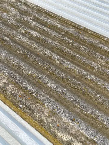 Кровля до чистки