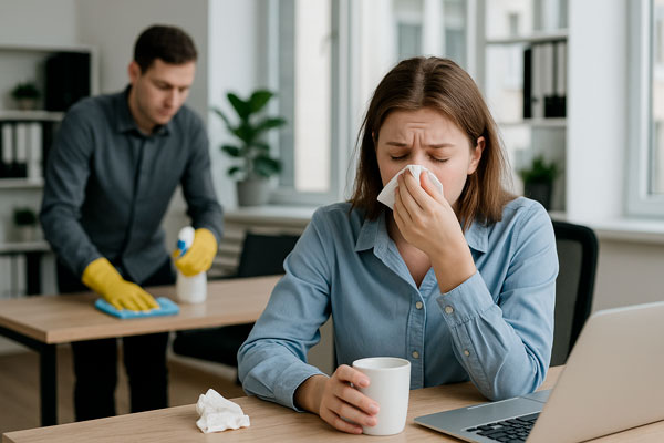 Почему мы болеем в офисе?