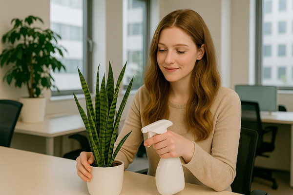 Офисные растения и чистота воздуха: как создать здоровую атмосферу